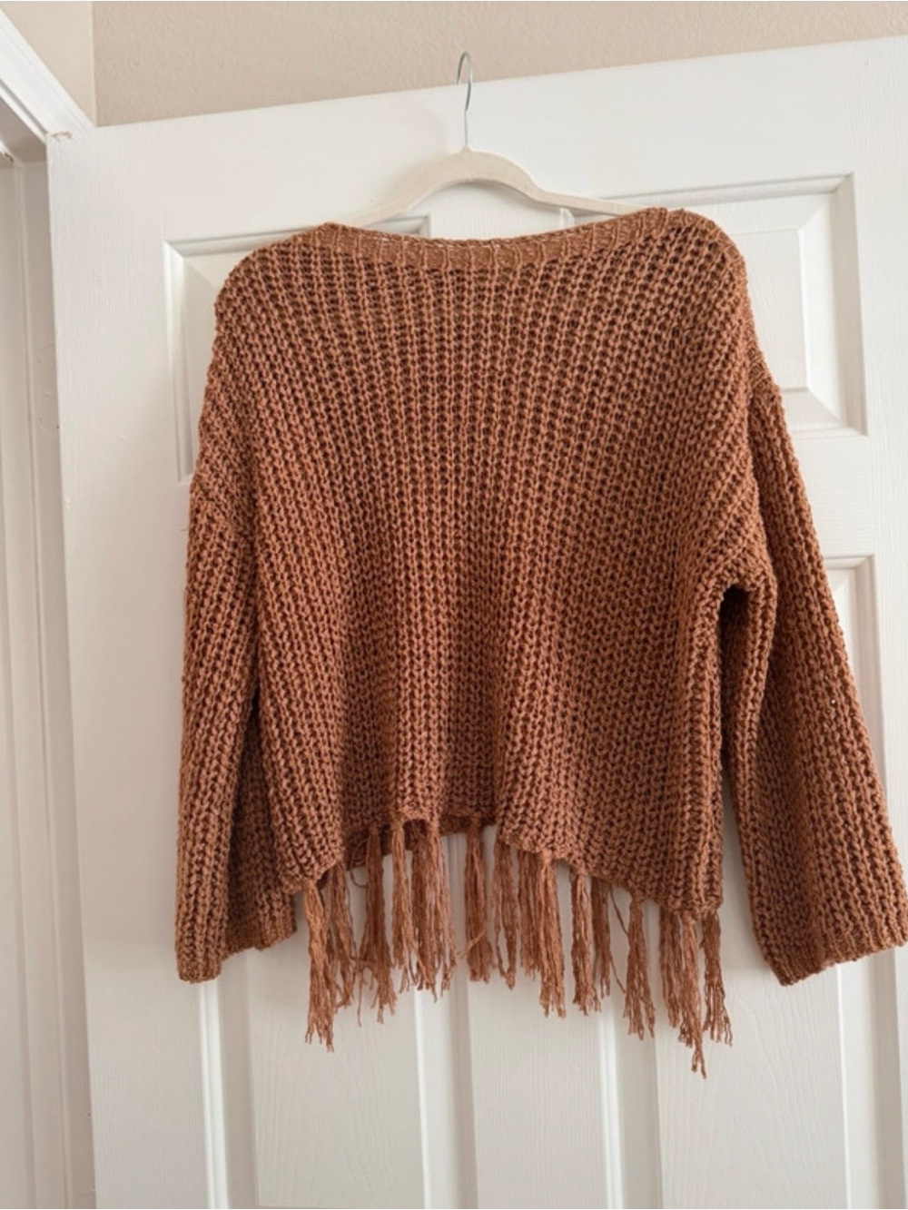 Altar’d State Fringe Sweater L